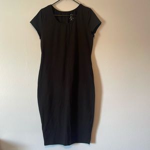 Gently used xl cotton dress New York & company black